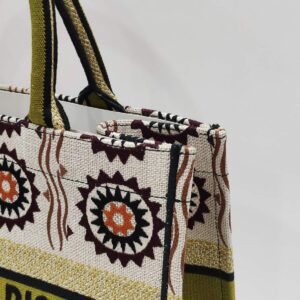 christian dior small book tote bag