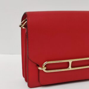 hermes mini roulis red ghw stamp d