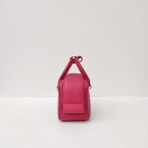 delvaux cool box nano bag dark pink