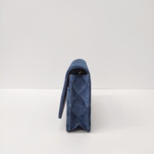 brand new kept unused chanel woc denim shw microchipped