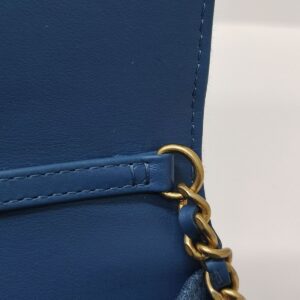 chanel woc cc pearl crush denim ghw microchipped