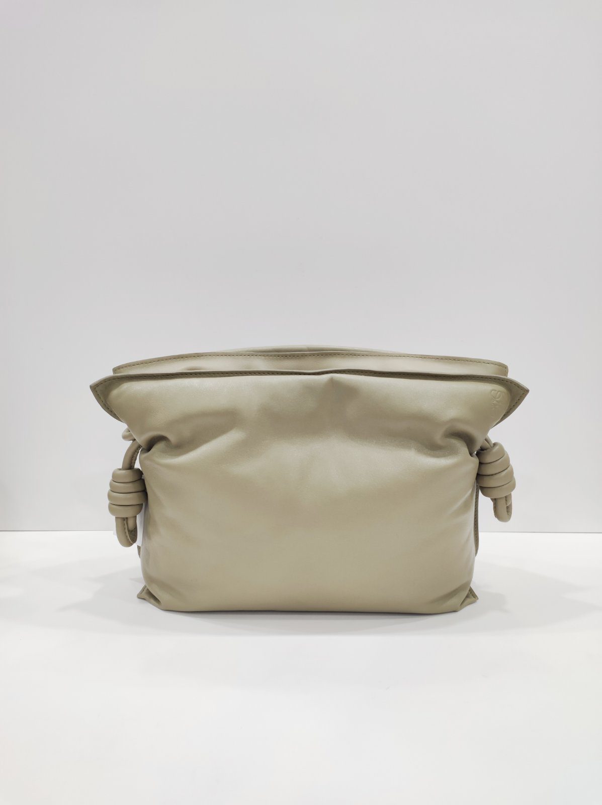 loewe flamenco drawstring puffer olive green loewe flamenco drawstring puffer olive green