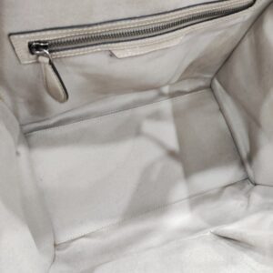 celine micro luggage beige tote bag