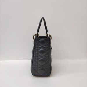 lady dior small black ghw