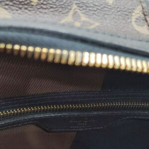 lv vavin monogram brown/black/blue handbag