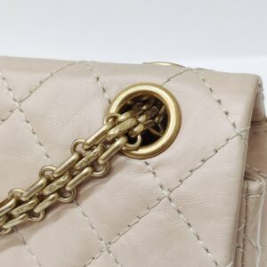 chanel re issue mini beige ghw
