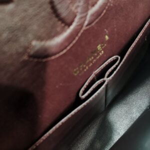 chanel double flap medium caviar leather ghw series 31