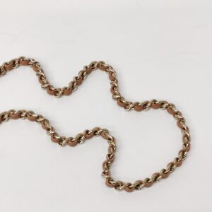 chanel kelly clutch top handle tan caviar microchipped