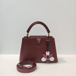 lv capucines bb burgundy