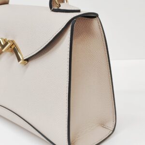 moynat gabrielle leather bag nano carat beige ghw