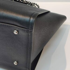 chanel small deauville caviar black shw series 25