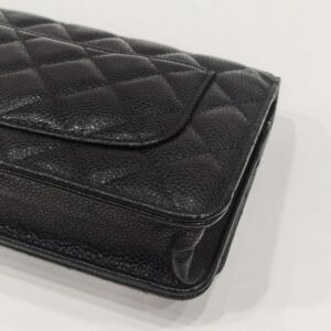 chanel woc black caviar leather ghw