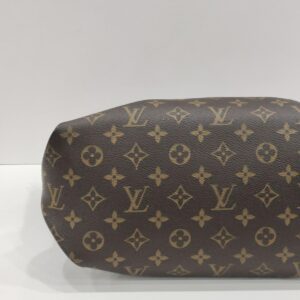lv monogram zipped tote pm black