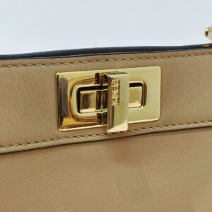 fendi small peekaboo tan ghw