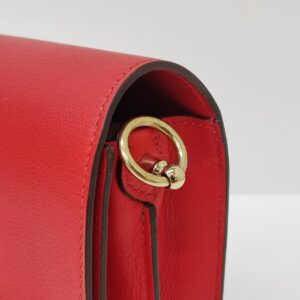 hermes mini roulis red ghw stamp d
