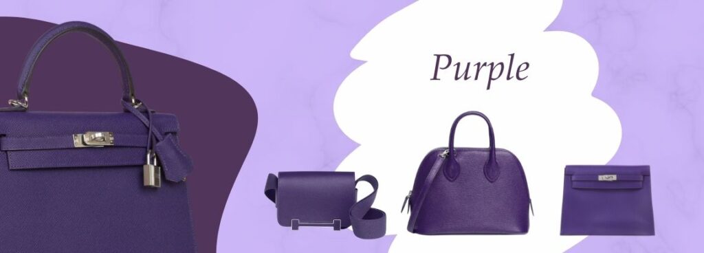 purple hermes new color