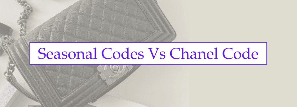 A Luxury Collector's Guide to the Chanel Code Check Seasonal Codes vs Chanel Code