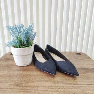 Christian Dior Pointed-Toe Flats Shoes Black