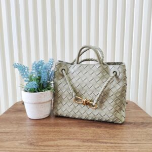 Bottega Veneta Andiamo Small Sage Green