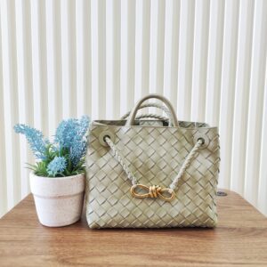 Bottega Veneta Andiamo Small Sage Green