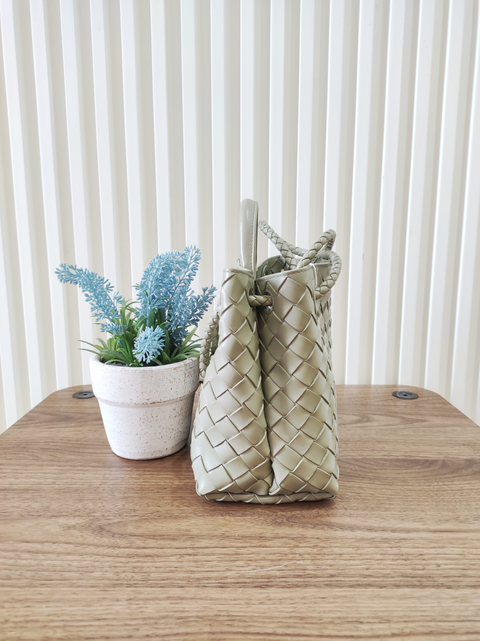 Bottega Veneta Andiamo Small Sage Green Bottega Veneta Andiamo Small Sage Green