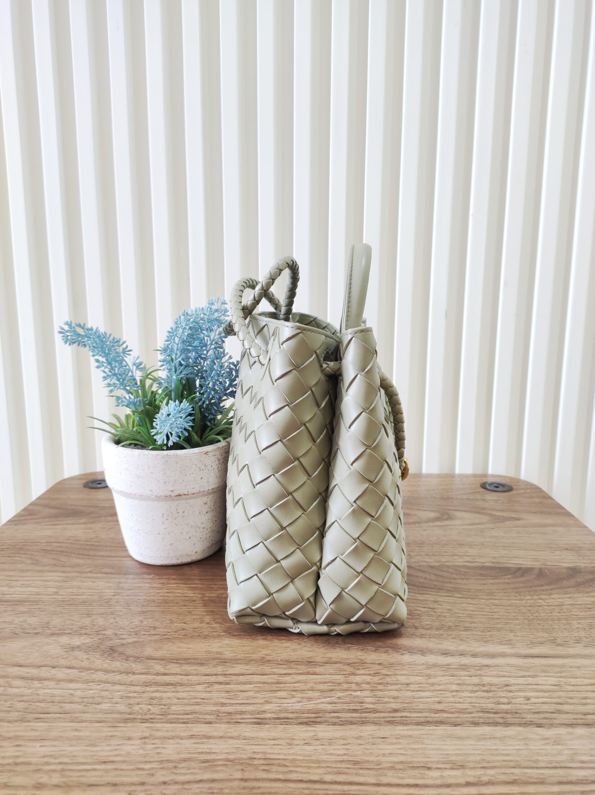 Bottega Veneta Andiamo Small Sage Green Bottega Veneta Andiamo Small Sage Green