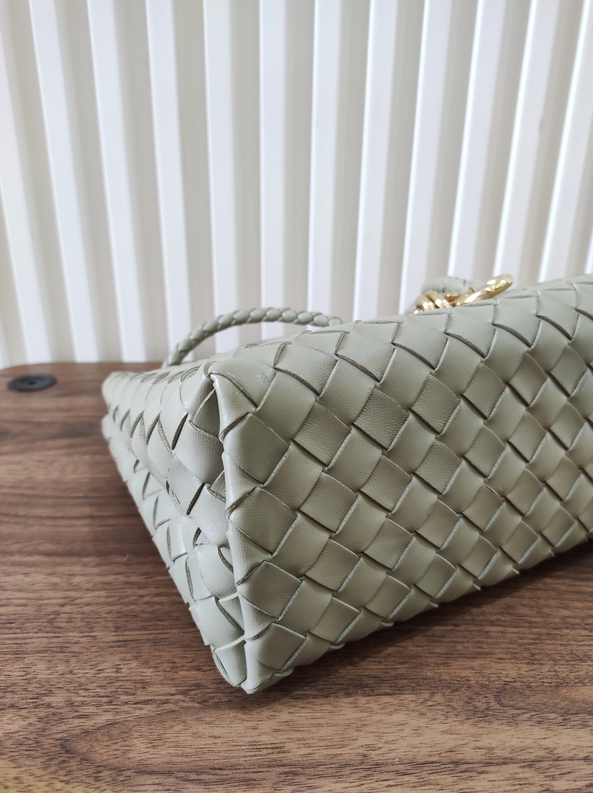 Bottega Veneta Andiamo Small Sage Green Bottega Veneta Andiamo Small Sage Green