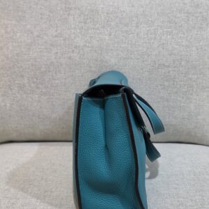 hermes halzan 31 blue lagoon togo leather phw stamp a