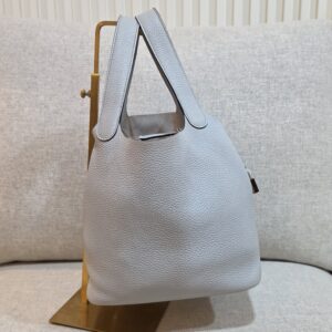 hermes picotin 22 blue pale phw stamp z