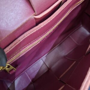 bottega veneta cassette burgundy crossbody bag