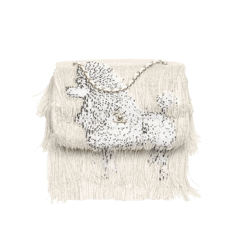 46 Bags Released by Chanel's Matthieu Blazy 23 poodle fringe flap 45 bags released by matthieu blazy