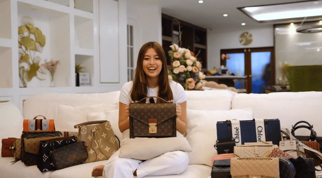 A Look Into Gabbi Garcia's Bag Collection 3. louis vuitton monceau gabbi garcia bags