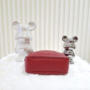 gucci red disco soho bag