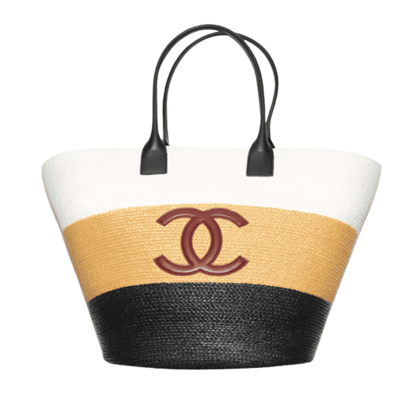 46 Bags Released by Chanel's Matthieu Blazy 45 raffia three tone maxi shopping bag 45 chanel bags released by matthieu blazy
