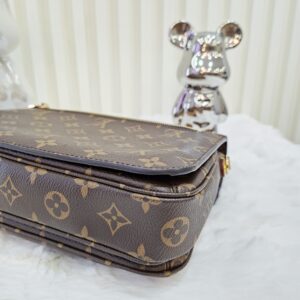 lv petite malle red epi leather ghw