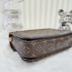 lv petite malle red epi leather ghw