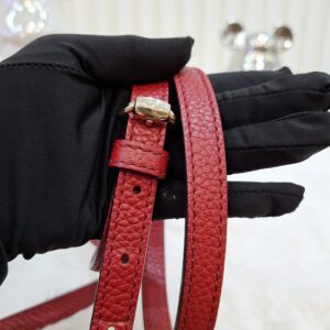 gucci red disco soho bag