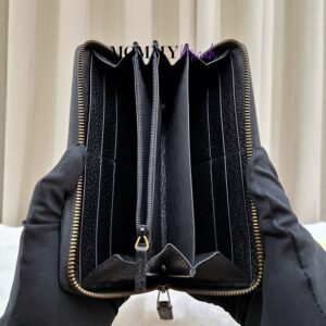 Gucci Black All Zip Long Wallet