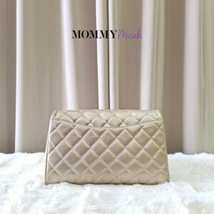 Chanel Pale Gold Flap Lambskin