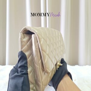 Chanel Pale Gold Flap Lambskin