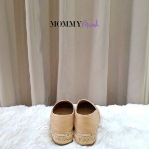 Chanel Espadrille Beige/Black Leather