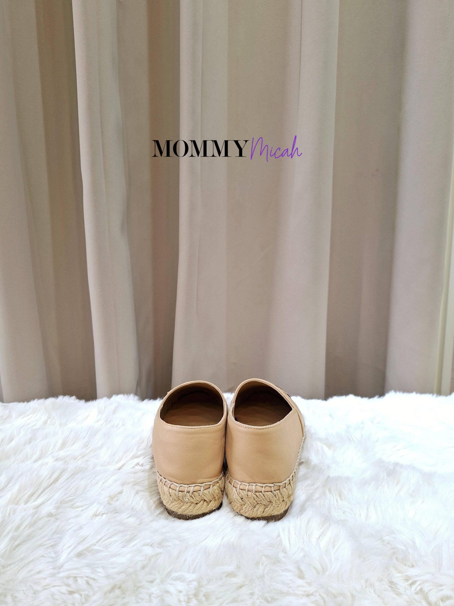 Chanel Espadrille Beige/Black Leather Chanel Espadrille Beige/Black Leather