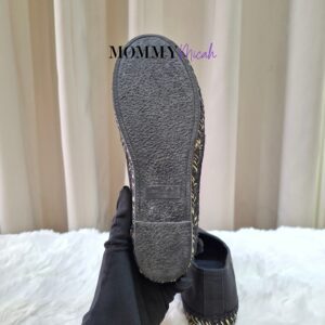 YSL Espadrille Black