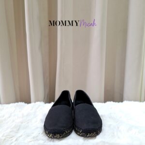 YSL Espadrille Black