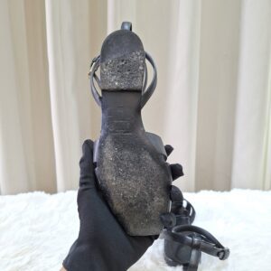 YSL Tribute Sandals Black
