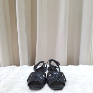 YSL Tribute Sandals Black