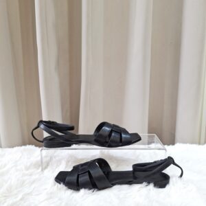 YSL Tribute Sandals Black
