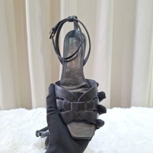 YSL Tribute Sandals Black