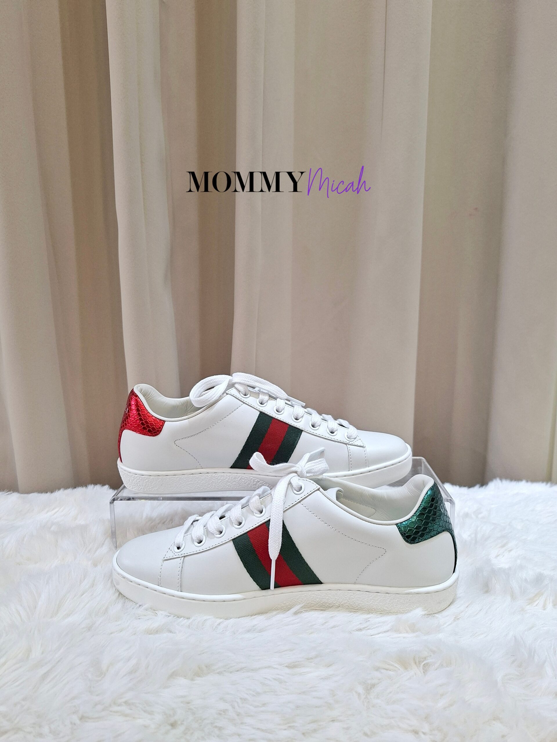 Gucci Ace Bee Web Stripe White Sneakers Gucci Ace Bee Web Stripe White Sneakers