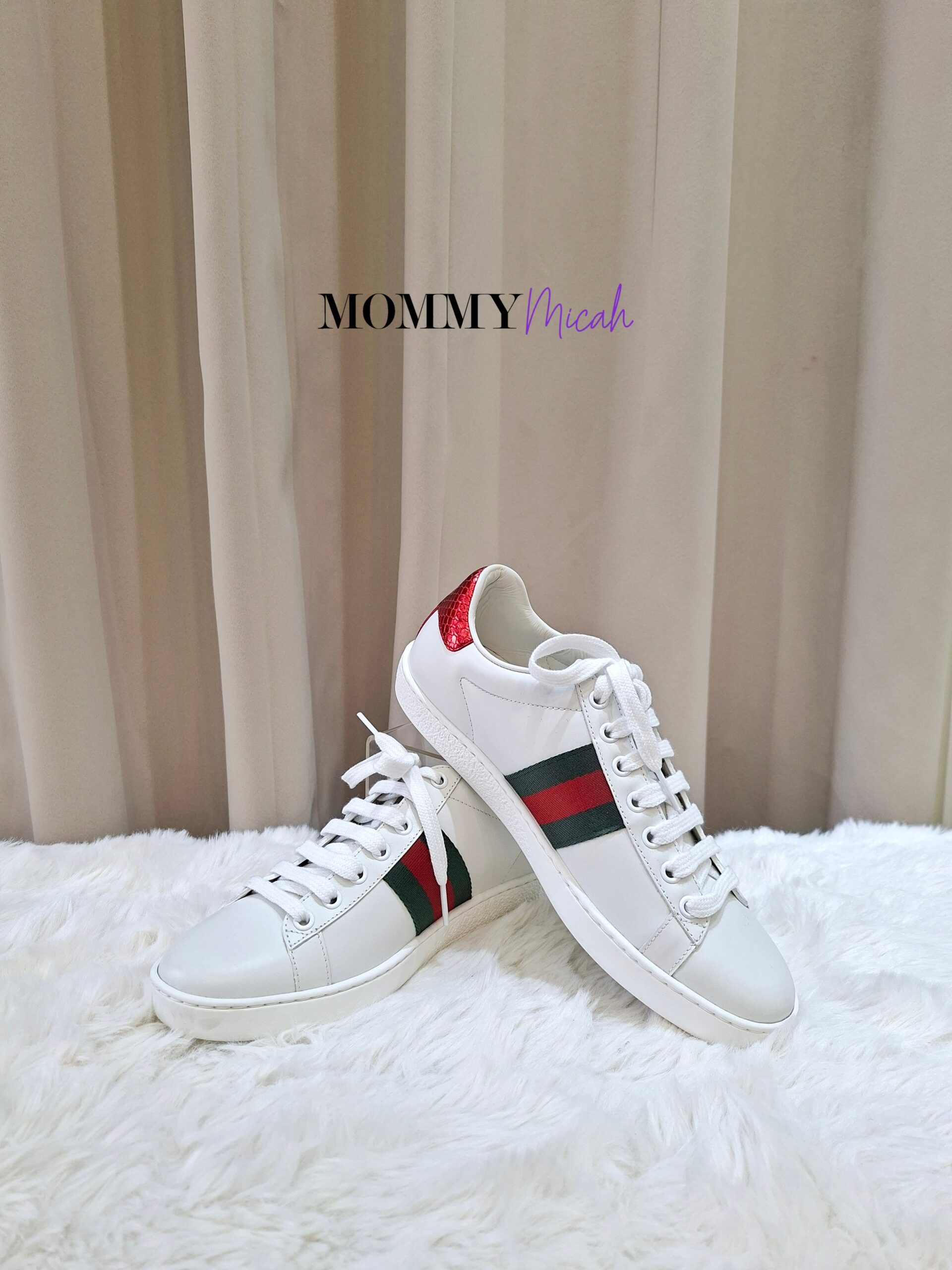 Gucci Ace Bee Web Stripe White Sneakers Gucci Ace Bee Web Stripe White Sneakers